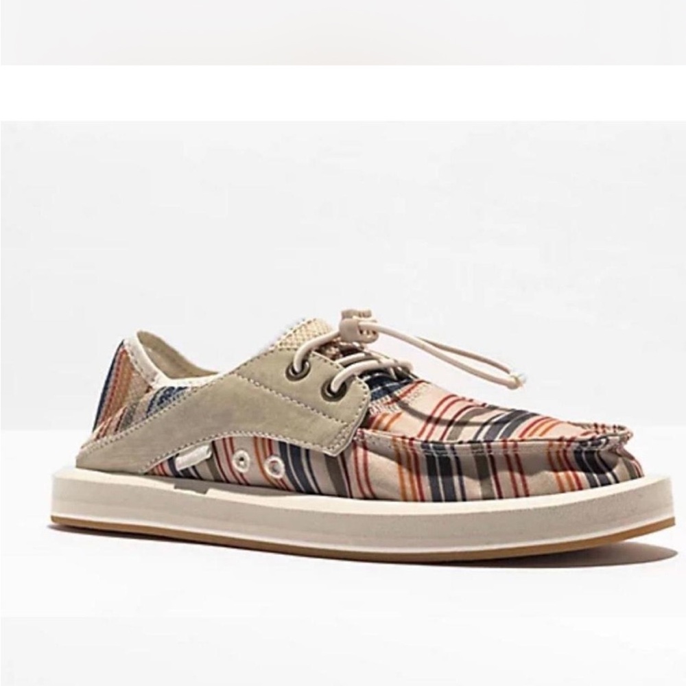 Plaid Boat Shoes